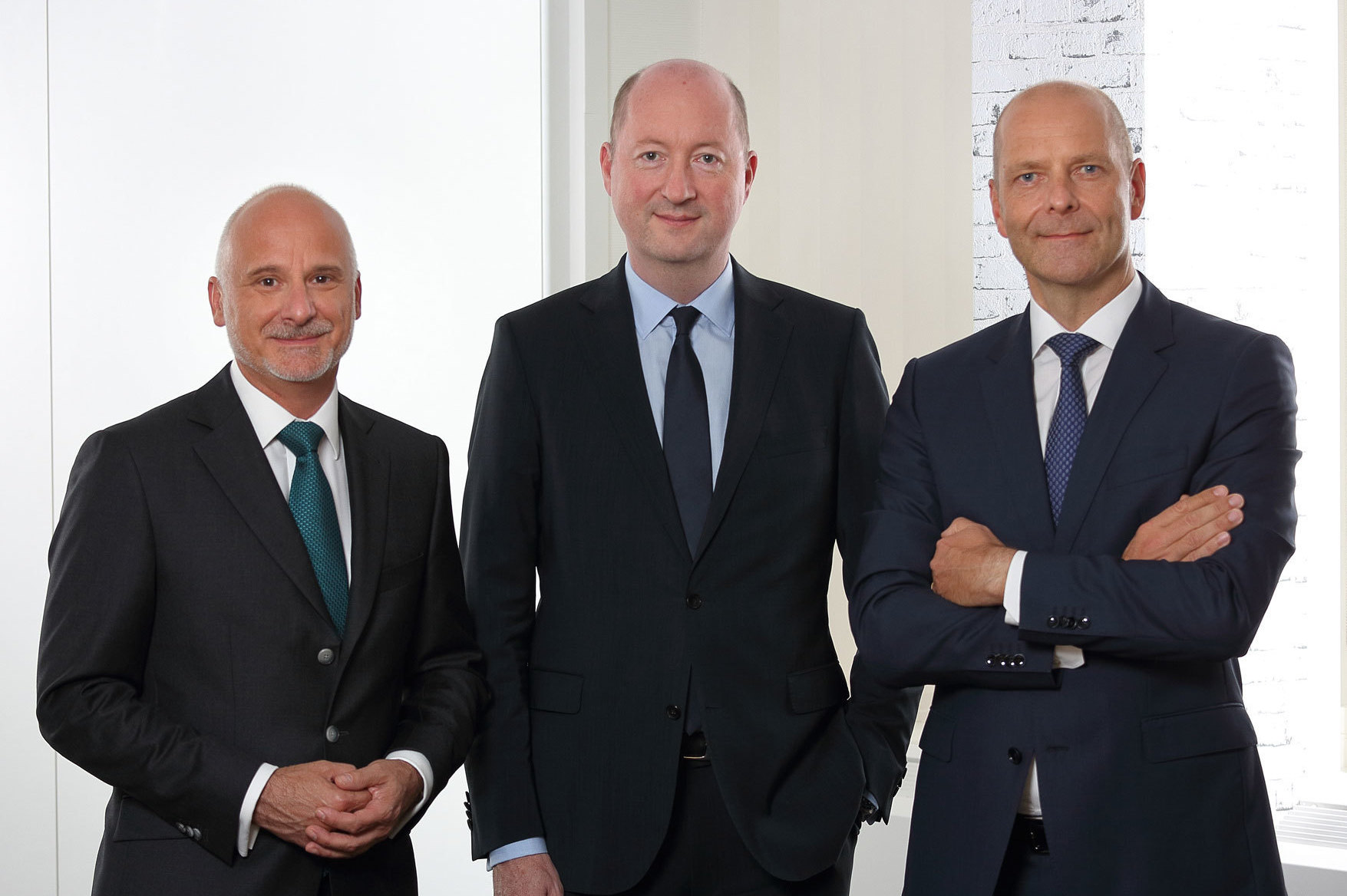 Rainer Herr, Hansjoerg Patzschke and Dirk Brandes,