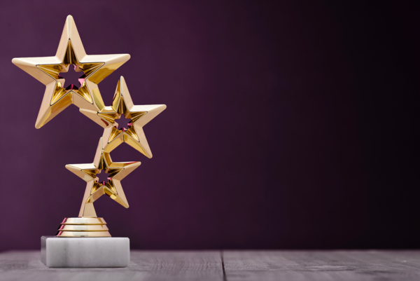3 stars award